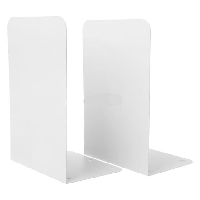 Serre-Livres Piano Blanc Durable - Porte-Catalogues 3 Compartiments