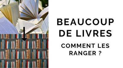 Comment ranger quand on a beaucoup de livres ?