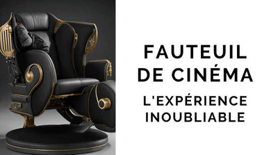 The cinema seat: an unforgettable experience