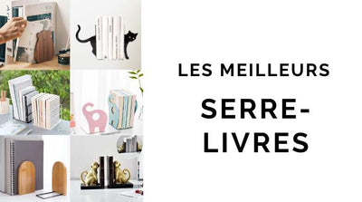 Meilleurs serre-livres 2023 | Comparatif et guide d'achat