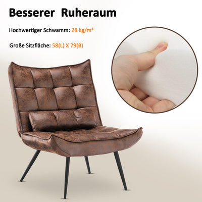 Fauteuil de lecture de relaxation moderne