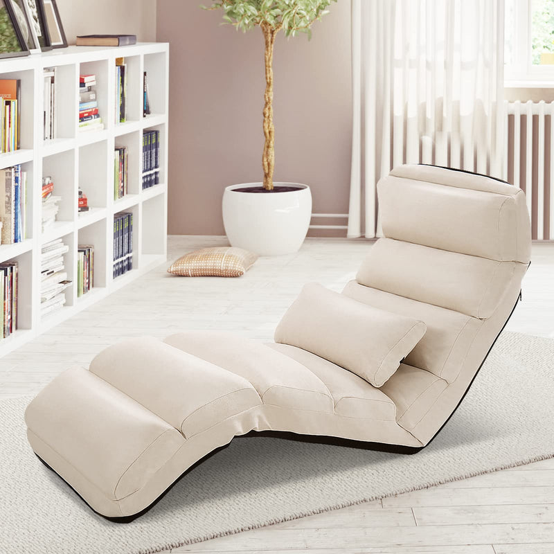 Fauteuil de lecture en daim