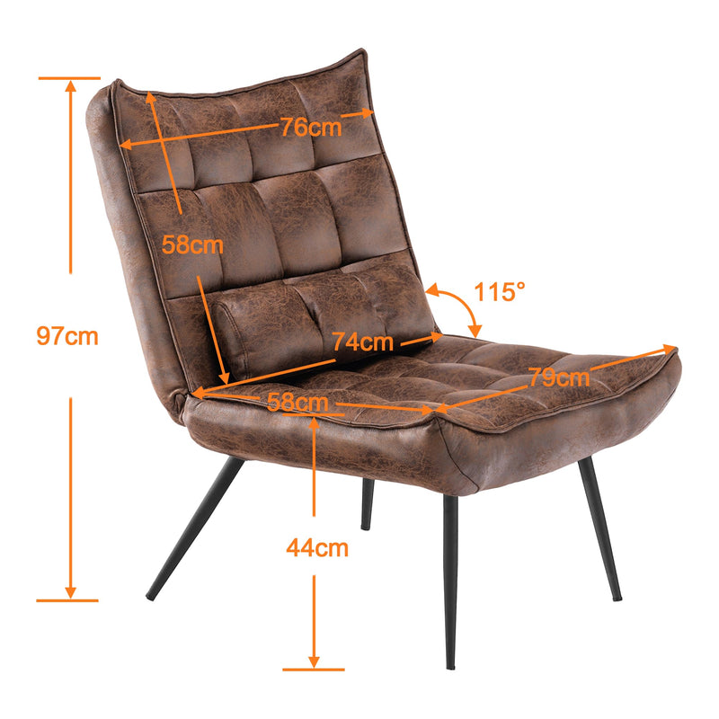 Fauteuil de lecture de relaxation moderne