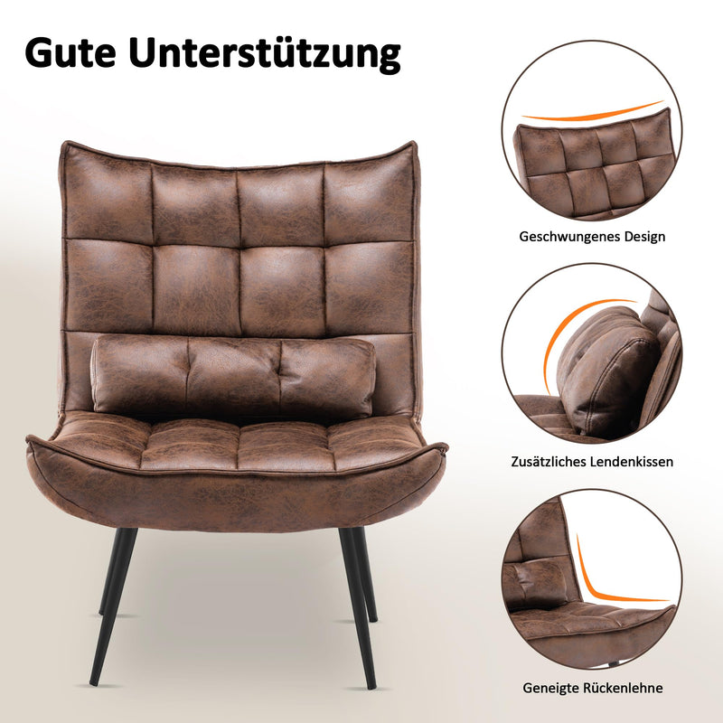 Fauteuil de lecture de relaxation moderne