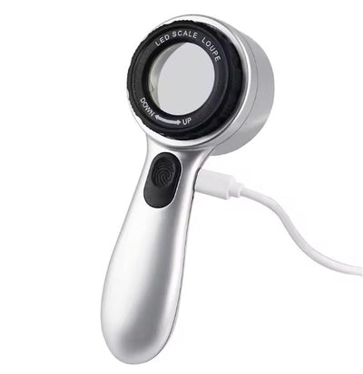 Loupe de lecture grise