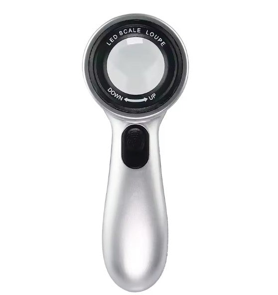 Loupe de lecture grise