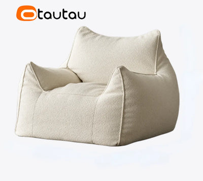 Fauteuil de lecture blanc