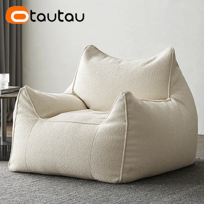 Fauteuil de lecture blanc