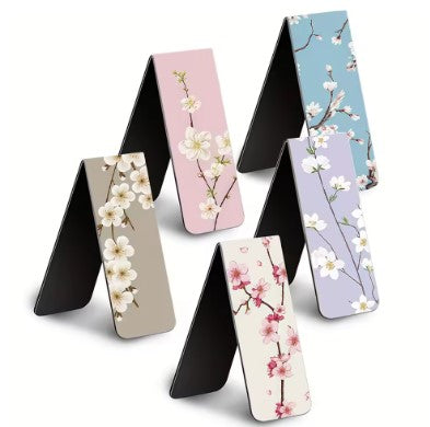 Marque page magnétique fleur