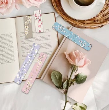 Marque page magnétique fleur