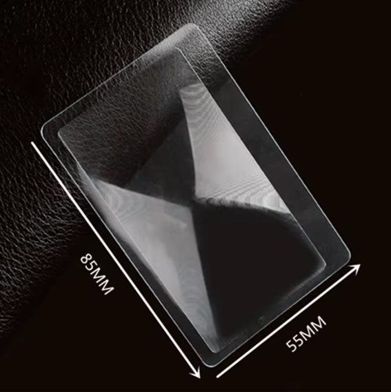 Loupe de lecture transparent
