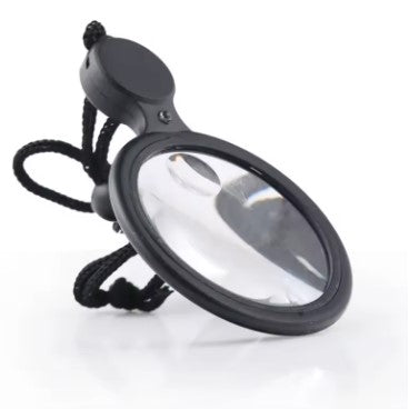 Loupe de lecture avec corde