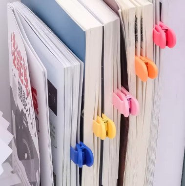 Marque page en silicone coloré