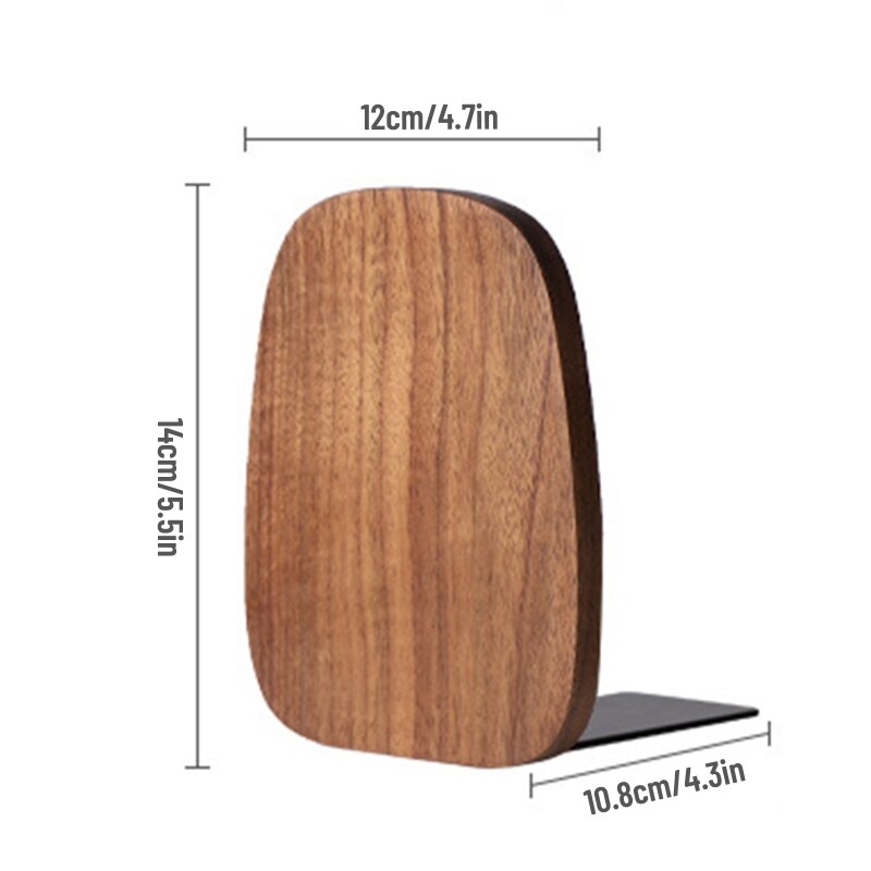 Oval bookend