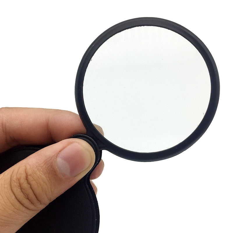 X5 leather reading magnifier
