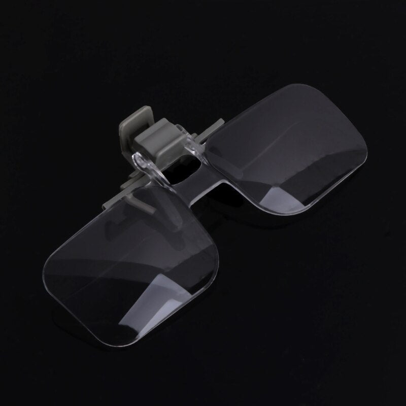 X2 clip-on magnifying glasses
