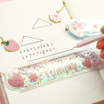Kawaii Strawberry bookmark
