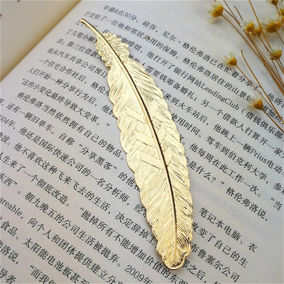 Bookmark Metal feather
