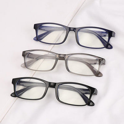 Plastic zoom glasses