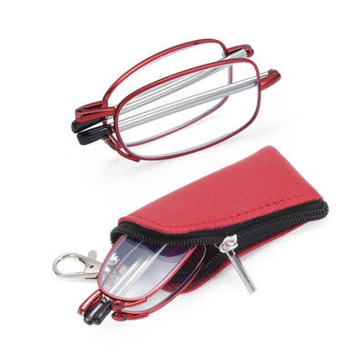Lunettes grossissantes transportables