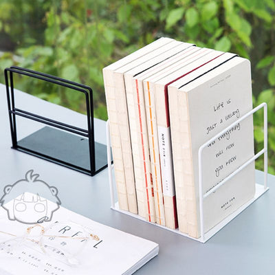 White office bookend
