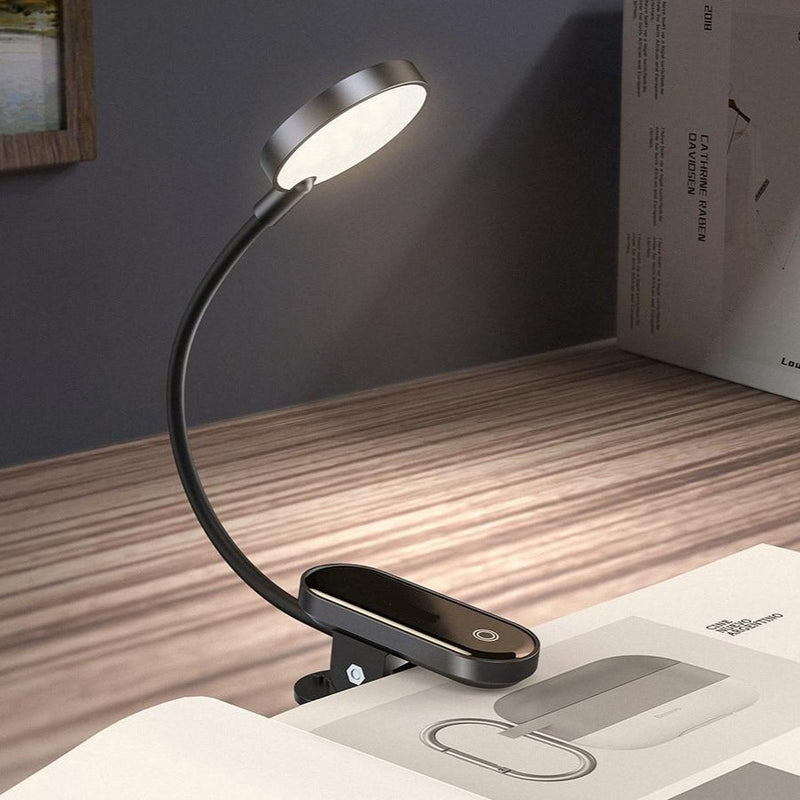 Clip-on reading lamp