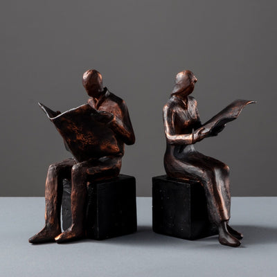 Man bookend