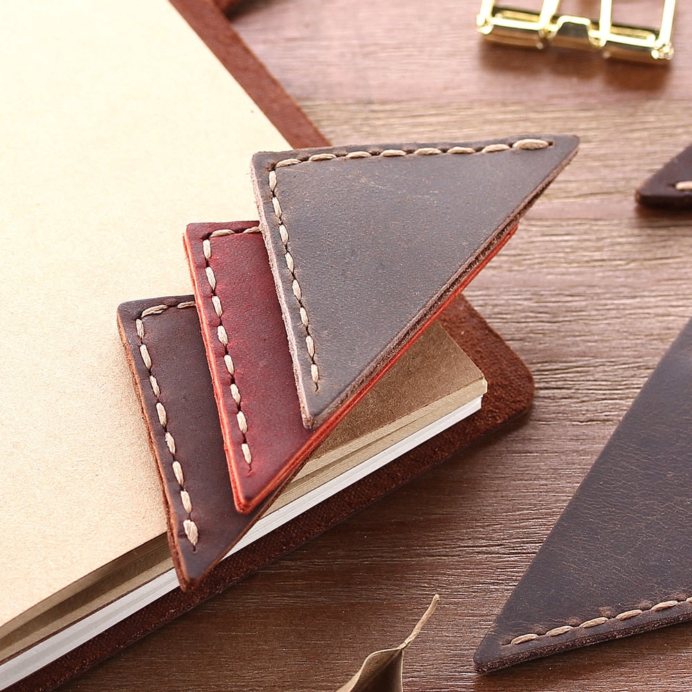 NJCXOLA Lot De 2 Marque-pages Magnétiques En Cuir - Design Rétro, Cadeau Idéal Pour Lecteurs