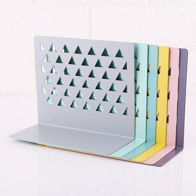 Triangle pattern bookend