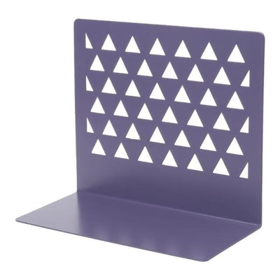 Serre livre motif triangle violet